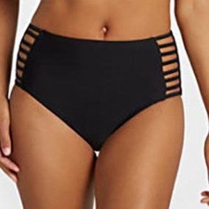 RACHEL ROY High Waist Side CutOut Bikini Bottoms Size 20